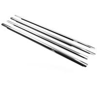XYWOPO Window Door Seals 4Pcs Chrome Car Weatherstrip Window Moulding Trim Door Seal Belt Molding, for Mercedes, for Benz, GLC X253 2015 2016 2017 2018 2019 Car Door Seal Strip