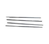XYWOPO Window Door Seals 4Pcs/Set Car Window Weather Strip Weatherstrip Side Door Moulding Trim Seal, for Mitsubishi, for Outlander 2013-2018 Car Door Seal Strip(Black Chrome)