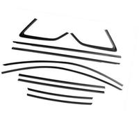 XYWOPO Window Door Seals Car Exterior Window Trim Weatherstrips Seal Skirt Side Gasket Strip Sticker Cover, for A3 S3, for Hatchback 2021 2022 2023 Car Door Seal Strip
