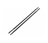 XYWOPO Window Door Seals Car Window Molding, for Toyota, for Vios XP90, for Belta, for Limo 2008~2013 Door Weatherstrips Rainproof Weather Glass Sealed Strip Car Door Seal Strip(Black Rear 2pcs)