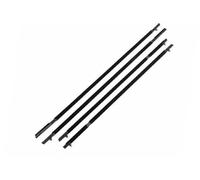 XYWOPO Window Door Seals Cars, for Lexus, for GX470 2003 2004 2005 2006 2007 2008 2009 Door Rainproof Weather Strips Car Door Seal Strip(Black-Rear Pair)