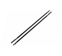 XYWOPO Window Door Seals Cars, for Toyota, for Land, for Cruiser, for Prado 120 2003-2009 Door Rainproof Weather Strips Car Door Seal Strip(Black Rear 2pcs)