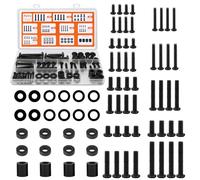 Xyxu TV Bracket Screws, 76PCS TV Mounting Screw Kit with M4 M5 M6 M8 Universal VESA Screws, Bolts, Spacers & Washers for Any Wall Mount or Stand - Perfect for Most Television Up to 80 Inch