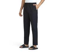 XYXX Men's Super Combed Cotton Checkered Checkmate Pyjamas Elasticated Waist, Drawstring | Loungewear for Men (L; Jet Black Checks)