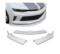 XYYGJKYZ 3pcs Front Lip Spoiler for Chevy Camaro ZL1-Style 2016 2017 2018 ABS Plastic Splitter Bumper Chin Body Kit Modified Accessories(Painted Glossy White)
