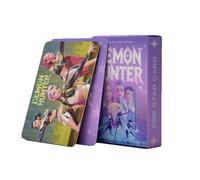 XYYYHTL 55PC Kpop Demon Hunters Cards Photocards Kpop Rumi Mira Zoey Jinun Photo Card Set Birthday Gift for Fans