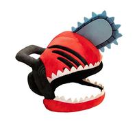 XYYYHTL Chainsaw Man Plush Mask Denji+Pochita Plush Helmet Anime Chainsaw Man Plushie Mask for Fans