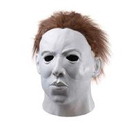 XYYYHTL Halloween Scream Mask Ghostface Scary Mask for Kids and Adults Unisex Realistic Terrifier Suitable for Haunted Houses Halloween Party Cosplay Costume Accessories