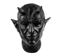 XYYYHTL Halloween Scream Mask Ghostface Scary Mask for Kids and Adults Unisex Realistic Terrifier Suitable for Haunted Houses Halloween Party Cosplay Costume Accessories