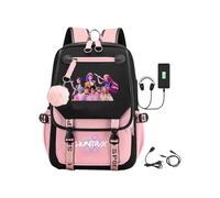 XYYYHTL Kpop Hunters Bag Backpack Kpop Hunters Merch School Bag Huntrix Rumi Mira Zoey Jinu Tiger Printed Bookbag for School Boys Girls Fans