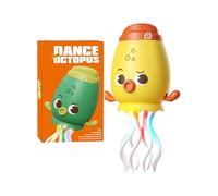 XYYYHTL Magic Dancing Octopus Toy Crazy 8 Leg Auto Dance Octopus Toys Crawling Dancing Automatic Obstacle Sensor Doll Smart Tentacle Self Navigating Robotic Pet for Indoor Cat Dog Boys Girls