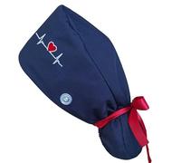 XYYYHTL Scrub Caps Surgical Women Bouffant Scrub Caps Women with Buttons Womens Scrub Caps Surgical Scrub Caps for Women Scrub Caps Women Pediatrics Nurses Caps for Women Scrub Cap