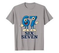 XYYYHTL Steal a Brainrot 67 Shirt Six Seven 6 7 Italian Brainrot T-Shirt Video Game Tops for Boys Girls Women Men