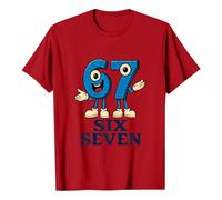 XYYYHTL Steal a Brainrot 67 Shirt Six Seven 6 7 Italian Brainrot T-Shirt Video Game Tops for Boys Girls Women Men