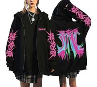 XYYYHTL Stray Kids Hoodie Girls Women Zip STAR Album Jacket SKZ Hoodies BangChan Lee Know Changbin Hyunjin Han Felix Seungmin I.N Fashion Loose Y2K Streetwear Harajuk Stray Kids Sweatshirt Tops