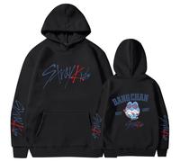 XYYYHTL Stray Kids Hoodie KARMA Album Hooded Sweatshirts Straykids Merch SKZ Harajuku Streetwear Top BangChan Lee Know Changbin Hyunjin Han Felix Seungmin I.N