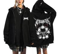 XYYYHTL Stray Kids Hoodie Women SKZ Domin ATE Zip Hooded Jacket BangChan Lee Know Changbin Hyunjin Han Felix Seungmin I.N Fashion Loose Y2K Streetwear Harajuk Stray Kids Sweatshirt Tops