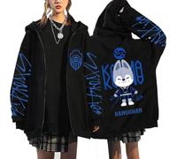 XYYYHTL Stray Kids Hoodie Women Zip SKZ Karma Sport Jacket BangChan Lee Know Changbin Hyunjin Han Felix Seungmin I.N Fashion Loose Y2K Streetwear Harajuk Stray Kids Sweatshirt Tops