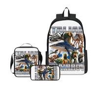 XYYYHTL Tralalero Tralala Tung Sahur Bombardino Crocodile Backpack Italian Brainrot Ai Animals School Bags for Boys Girls Anime Game Cute Lightweight Rucksack