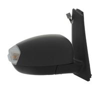 XYZ Parts Electric Power Folding Wing Door Mirror With Heated Glass And Puddle Lamp Indicator Light Primed Cover Compatible with Ford C-Max 2010-2019 Drivers Side Right Hand Replacement