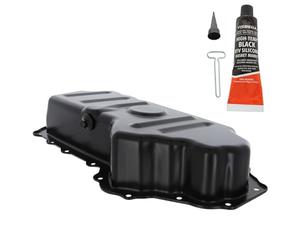 XYZ Parts Engine Oil Sump Pan With Gasket Sealant Replacement Compatible With Ford Transit Connect Van 2002-2013 1.8 Diesel - 1353148, YS6Q-6675-AF