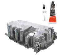 XYZ Parts Engine Oil Sump Pan With Gasket Sealant With Sensor Hole Replacement Compatible With Volkswagen Caddy MPV & Van 2015-2021 2.0 Diesel - 04L103603, 4L103603