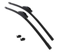 XYZ Parts Front Exact Fit Aero Windscreen Wiper Blades Pair Set Compatible with Ford Escort Mk5 6 & 7 Cabriolet 1990-1999 20" 50 cm 20" 50 cm Replacements