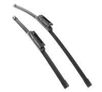 XYZ Parts Front Exact Fit Aero Windscreen Wiper Blades Pair Set Compatible with Renault Clio Mk3 Hatchback 2005-2013 24" 60 cm 16" 40 cm Replacements
