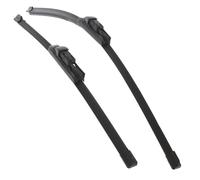 XYZ Parts Front Exact Fit Aero Windscreen Wiper Blades Pair Set Compatible with Volkswagen Polo Mk6 Hatchback 2017-2021 26" 65 cm 18" 45 cm Replacements