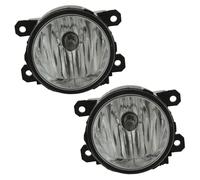 XYZ Parts Front Fog Light Lamp Assembly Compatible with Honda Civic Mk9 Estate & Hatchback 2012-2017 For UK 1 Pair Drivers Side Right Hand & Passenger Side Left Hand Replacement