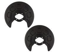 XYZ Parts Rear Brake Brake Disc Dust Shields Splash Guards Covers Compatible with VW Caddy Life MPV & Van 2015-2021 Drivers & Passengers Side Replacement