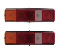 XYZ Parts Rear Tail Light Assembly Compatible With Ford Transit Mk3 Chassis Cab 1985-2014 For UK 1 Pair Drivers Side Right Hand & Passenger Side Left Hand Replacement