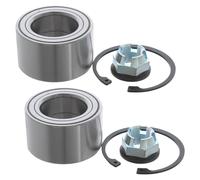 XYZ Parts Replacement Front Wheel Bearing Kits Pair Compatible with Renault Master Mk2 X70 Chassis Cab & Van 1998-2010 7701206740
