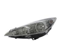 XYZ Parts Replacement Headlight Assembly Electric Adjustment Chrome Inner Halogen Compatible With Peugeot RCZ Coupe 2010-2013 For UK Passengers Side Left Hand