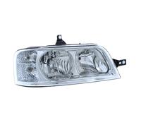 XYZ Parts Replacement Headlight Assembly Electric Adjustment Chrome Inner Halogen Compatible With Peugeot Boxer Mk2 Van 2002-2007 For UK Drivers Side Right Hand