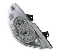 XYZ Parts Replacement Headlight Assembly Electric Adjustment Chrome Inner Halogen Compatible With Renault Master Mk3 Van 2010-2020 For UK Drivers Side Right Hand