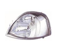 XYZ Parts Replacement Headlight Assembly Electric Adjustment Chrome Inner Halogen Compatible With Renault Master Mk3 X70 Van 2003-2010 For UK Passengers Side Left Hand