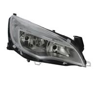 XYZ Parts Replacement Headlight Assembly Electric Adjustment Chrome Inner Halogen Compatible With Vauxhall Astra J Mk6 Estate & Hatchback 2009-2012 For UK Drivers Side Right Hand
