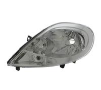 XYZ Parts Replacement Headlight Assembly Electric Adjustment Chrome Inner Halogen Compatible With Vauxhall Vivaro Mk2 Van 2006-2015 For UK Passengers Side Left Hand