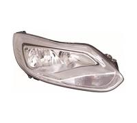 XYZ Parts Replacement Headlight Assembly Electric Adjustment Chrome Surround Halogen Compatible With Ford Focus Mk3 Estate & Hatchback 2011-2015 For UK Drivers Side Right Hand