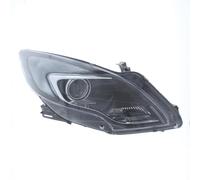 XYZ Parts Replacement Headlight Assembly Electric Adjustment Chrome Trim With Black Inner Halogen Compatible With Vauxhall Zafira Tourer MPV 2011-2016 For UK Drivers Side Right Hand