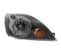 XYZ Parts Replacement Headlight Assembly Electric Adjustment Grey Inner Halogen Compatible With Ford Fiesta Mk6 Hatchback 2005-2009 For UK Drivers Side Right Hand