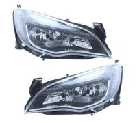 XYZ Parts Replacement Headlight Assembly Electric Black Inner Compatible With Vauxhall Astra J Mk6 Estate & Hatchback 2012-2016 For UK 1 Pair Drivers Side Right Hand & Passengers Side Left Hand