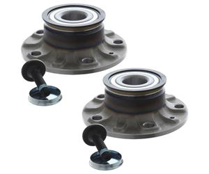 XYZ Parts Replacement Rear Wheel Bearing Hub Kits ABS Sensor Assembly Compatible with Volkswagen Golf Mk5 1K5 Estate 2006-2010 1.6 1.9 2.0 Diesel & Petrol Engines 30mm Inner Diameter