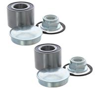 XYZ Parts Replacement Rear Wheel Bearing Kits Pair Compatible with Renault Clio Mk4 Phase 1 Hatchback 2012-2016 Rear Drum Models 7701205812