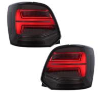 XYZ Parts Styling Upgrade Rear Back Tail Lights Lamps Compatible with VW Polo Mk5 2009-2018 Smoked LED With Dynamic Sequential Indicators Boxed 1 Pair Replacements