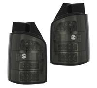 XYZ Parts Styling Upgrade Rear Back Tail Lights Lamps Compatible with VW Transporter T5.1 2010-2015 2 Rear Doors Smoked LED Style Boxed 1 Pair Replacements