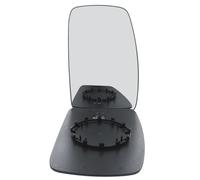 XYZ Parts Upper Wing Door Mirror Glass Heated Convex Compatible with Vauxhall Movano Mk1 X70 Van 2003-2010 Drivers Side Right Hand UK Replacement