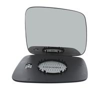 XYZ Parts Wing Door Mirror Glass Heated Flat Compatible with Volkswagen Transporter T4 Van 1990-2003 Drivers Side Right Hand UK Replacement