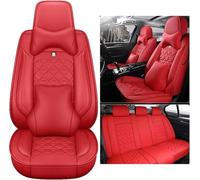 XYZASC car seat covers are suitable for Ford Focus St Focus 2 Focus 3 Focus S Focus St Mk2 Focus Rs Mk3 Focus Mk1 Focus St Mk3car protective covers/accessories,red